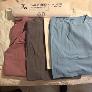Tailored Athlete Men's Short Sleeve Tees - Blue, White, Gray, Pink